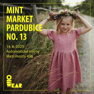 Naposledy před létem se vidíme už tuto sobotu v Pardubicích v krásném prostoru Automatických mlýnů na @mintmarket.cz. Tak...